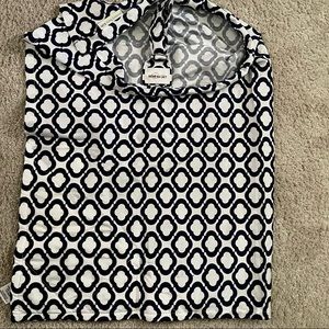 Pottery Barn Kids BeBe au Lait Nursing Cover Navy and white